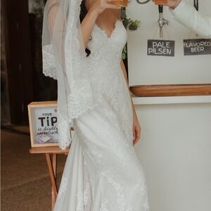 Rosa Clara Abril Gown